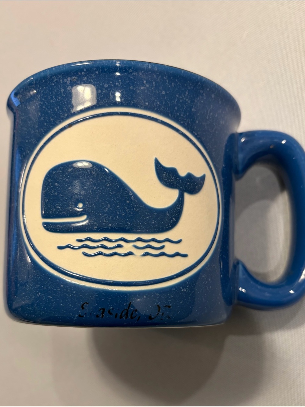 Yarmouth Maine Cape Shore Blue Whale Mug